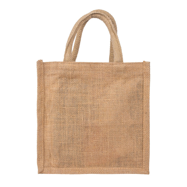 Natural Jute Bag 9X9X4 inch – Without Zip - Image 2