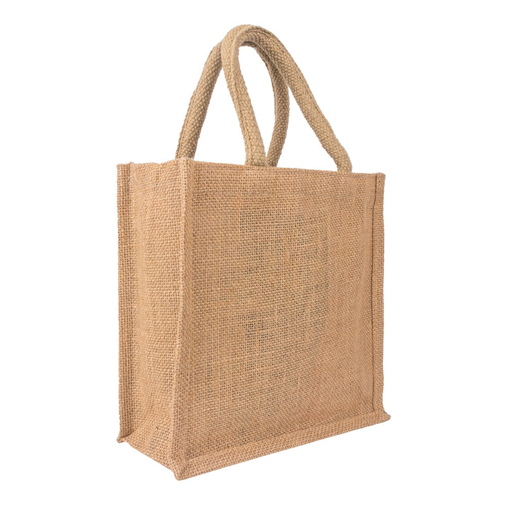 Natural Jute Bag 9X9X4 inch – Without Zip - Image 3